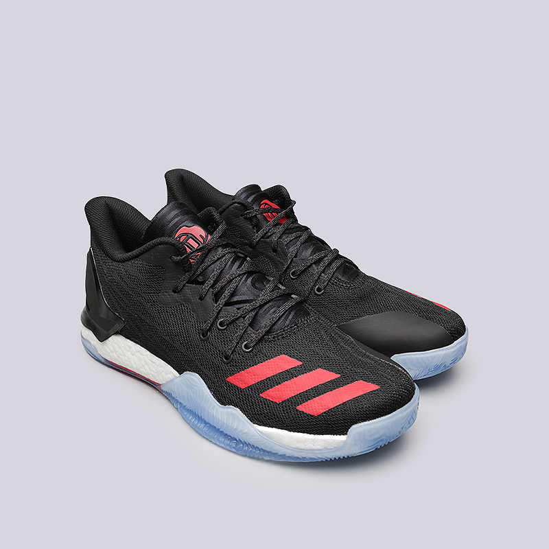 мужские черные баскетбольные кроссовки adidas D Rose 7 Low BW0942 - цена, описание, фото 2